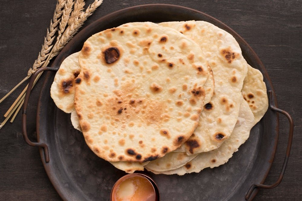 Pain naan Indien